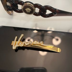 hair clip by versace